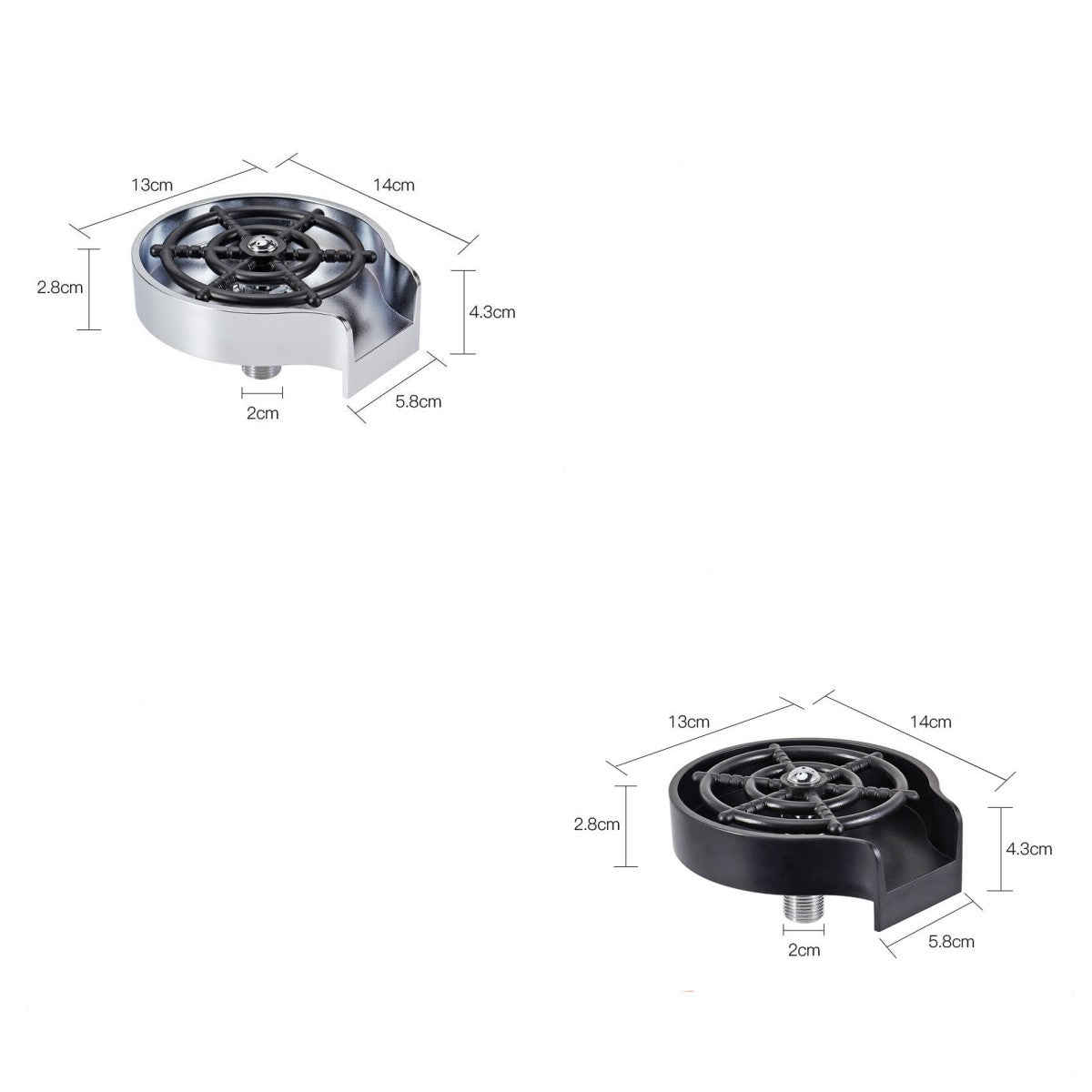 CupJet™ High-Pressure Glass Rinser