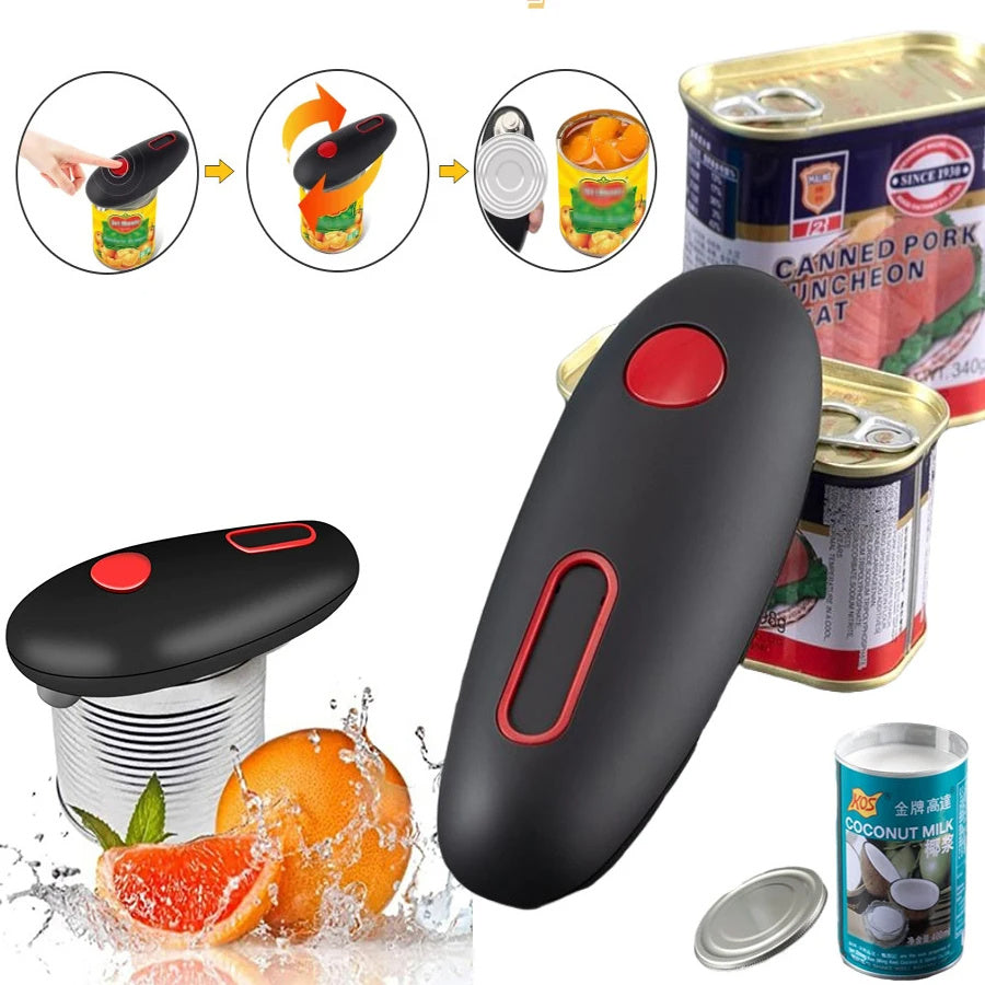 One-Touch Electric Can & Jar Opener