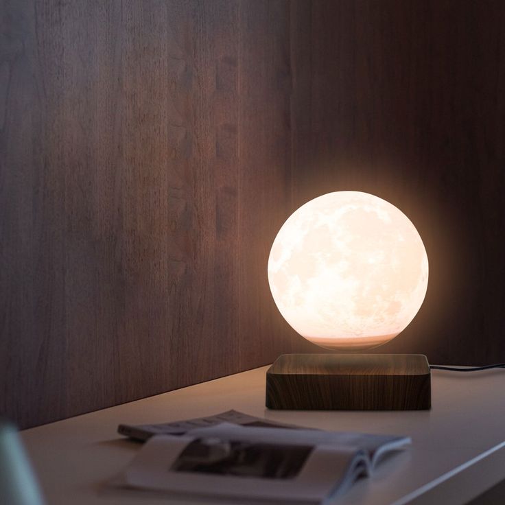 Levitating 3D Moon Lamp