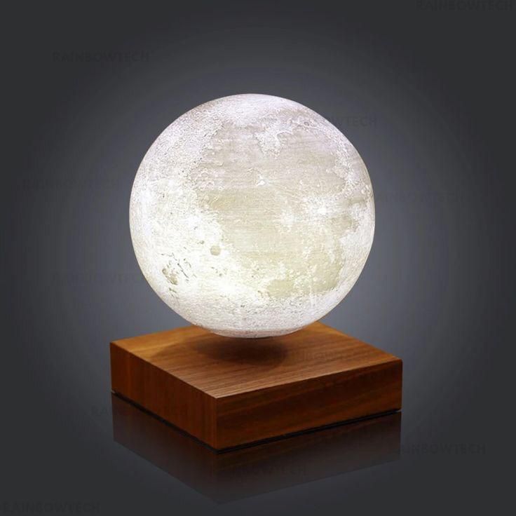 Levitating 3D Moon Lamp