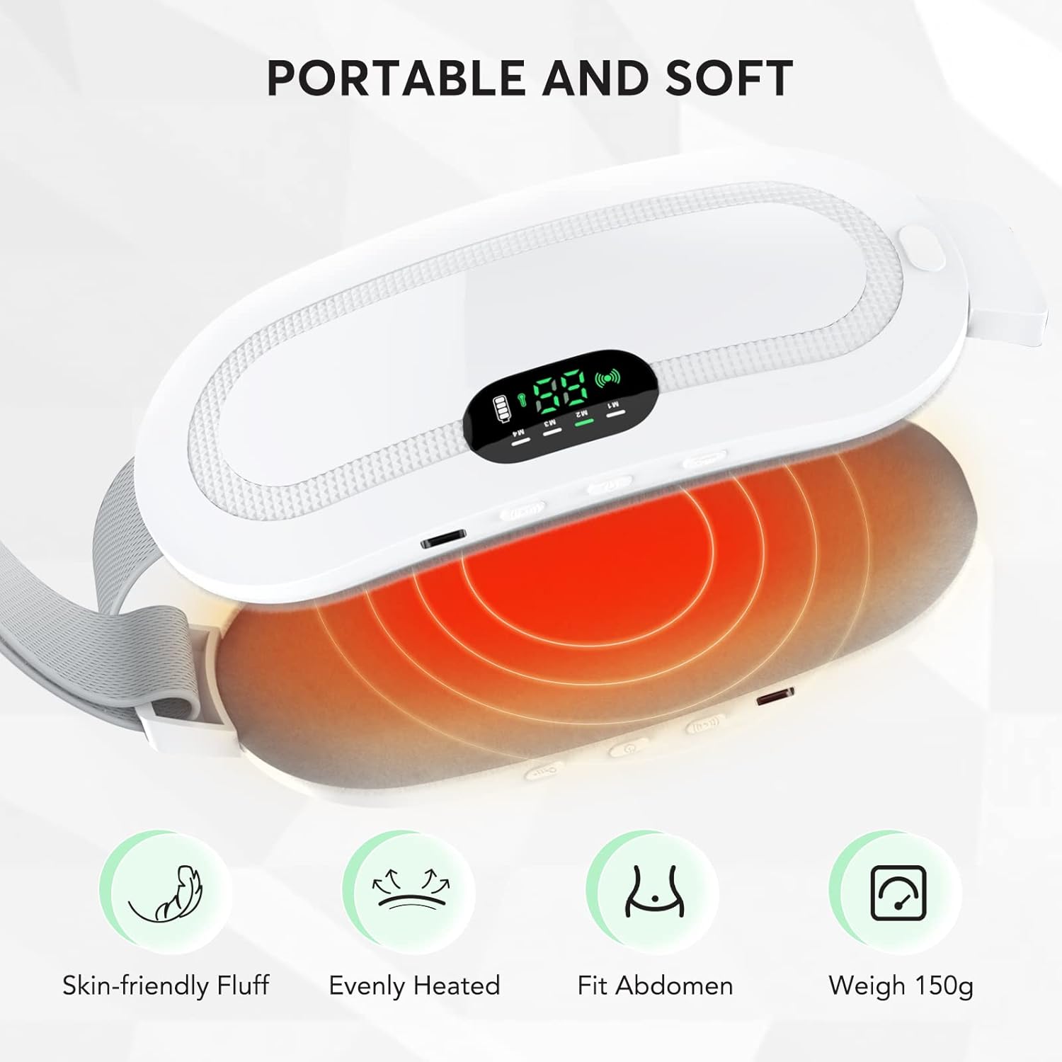 Cordless Heating & Massage Belt