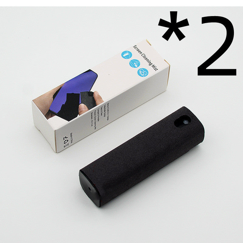 All-in-One Portable Screen Cleaner with Spray & Wipe