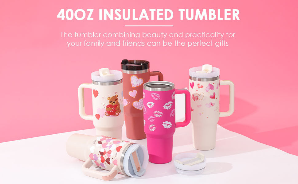 40oz Stainless Steel Insulated Tumbler