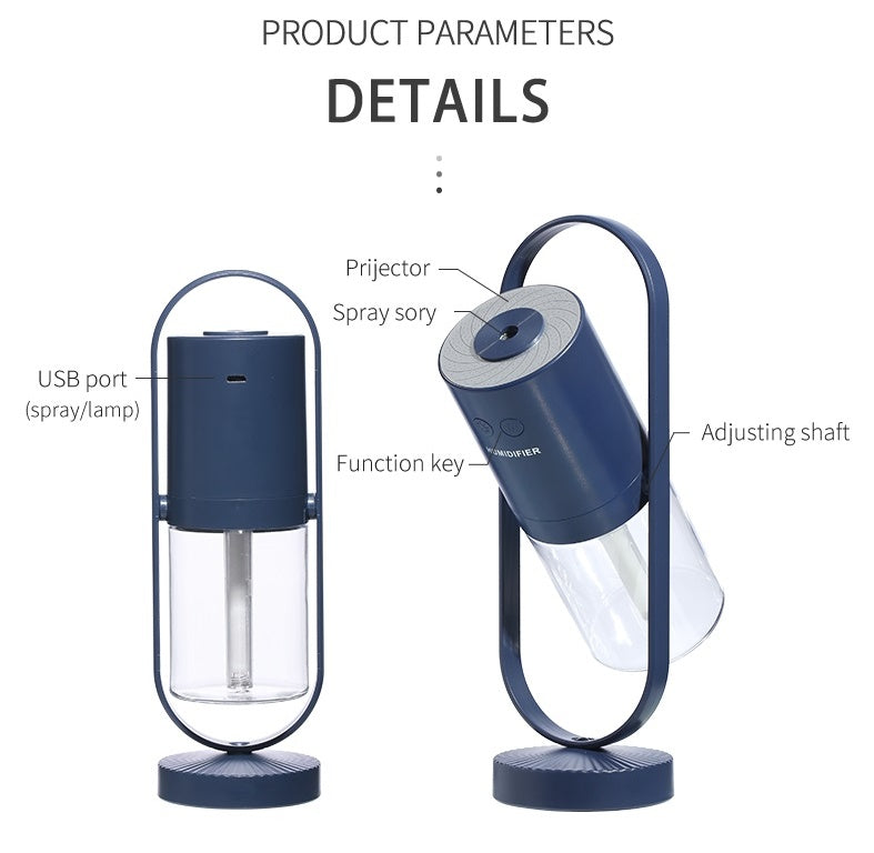 MistAura™ Night Light Humidifier – Relaxation & Hydration in One