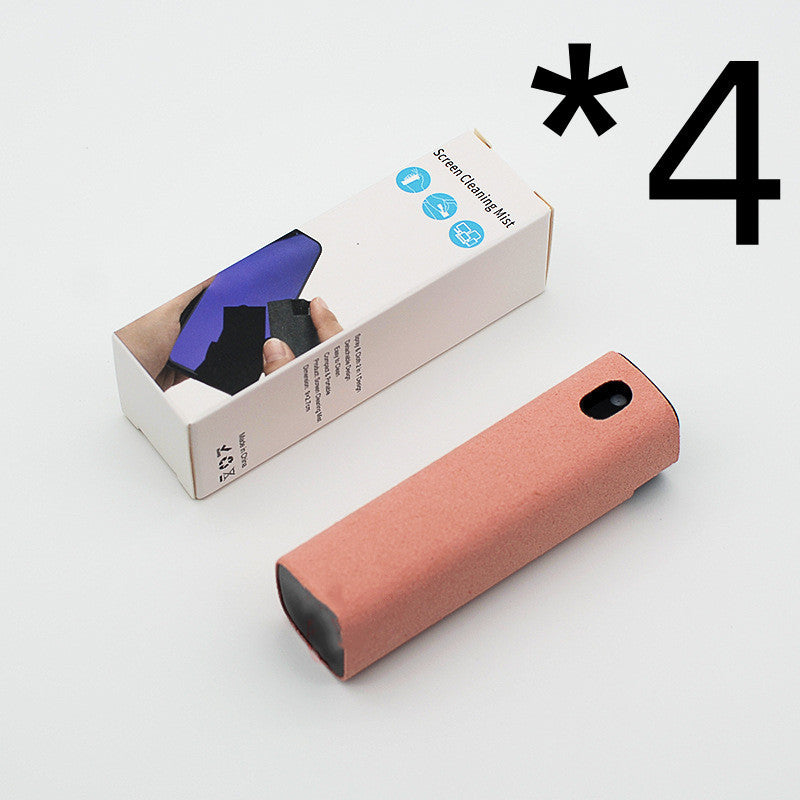 All-in-One Portable Screen Cleaner with Spray & Wipe