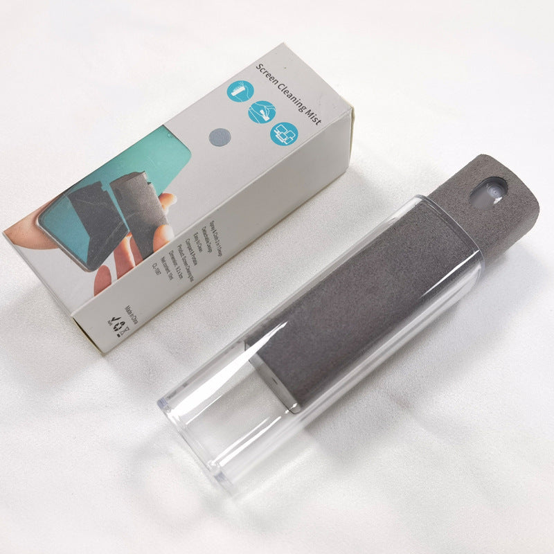 All-in-One Portable Screen Cleaner with Spray & Wipe