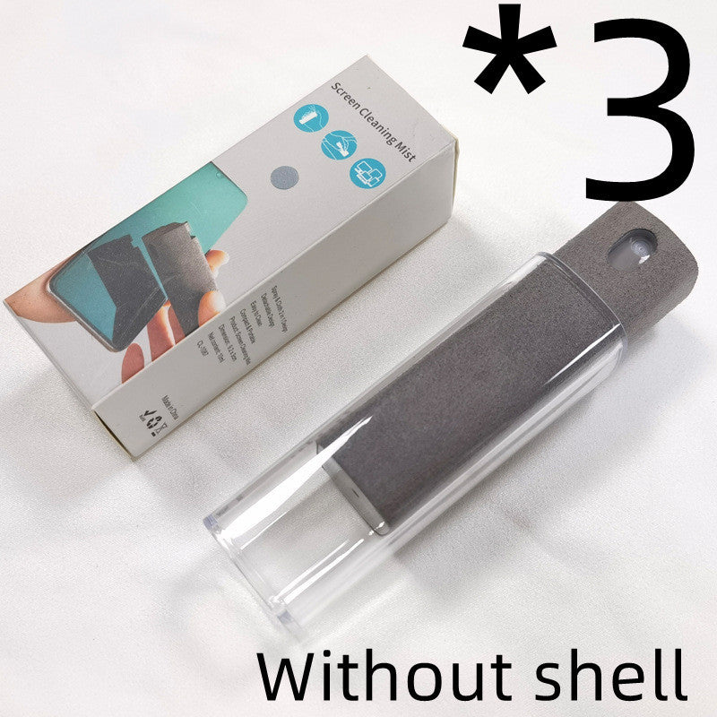 All-in-One Portable Screen Cleaner with Spray & Wipe