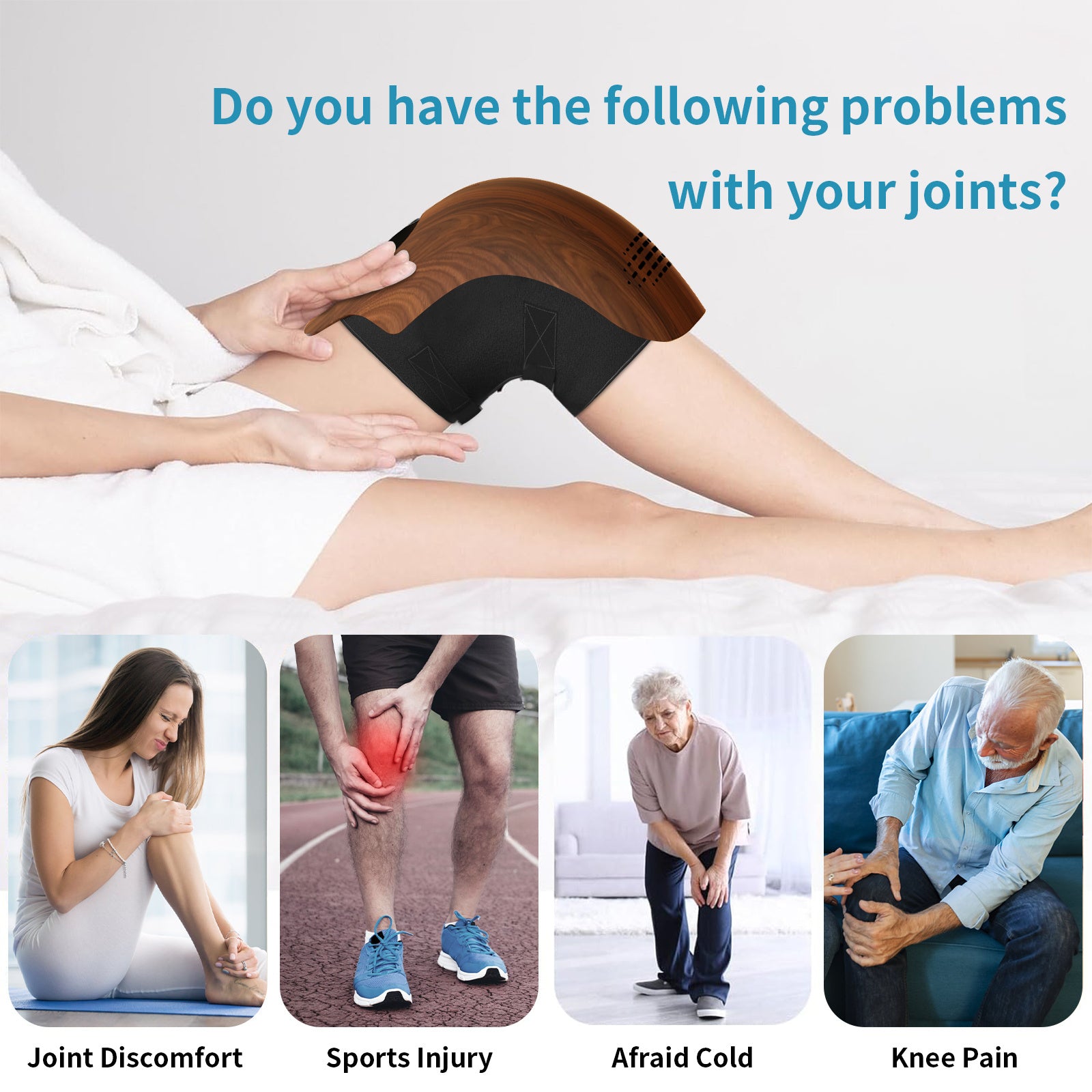 Smart Heated Knee Massager