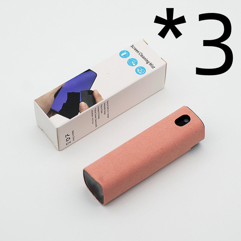 All-in-One Portable Screen Cleaner with Spray & Wipe