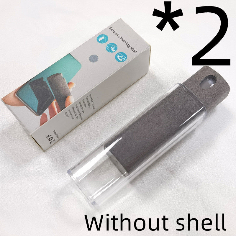 All-in-One Portable Screen Cleaner with Spray & Wipe