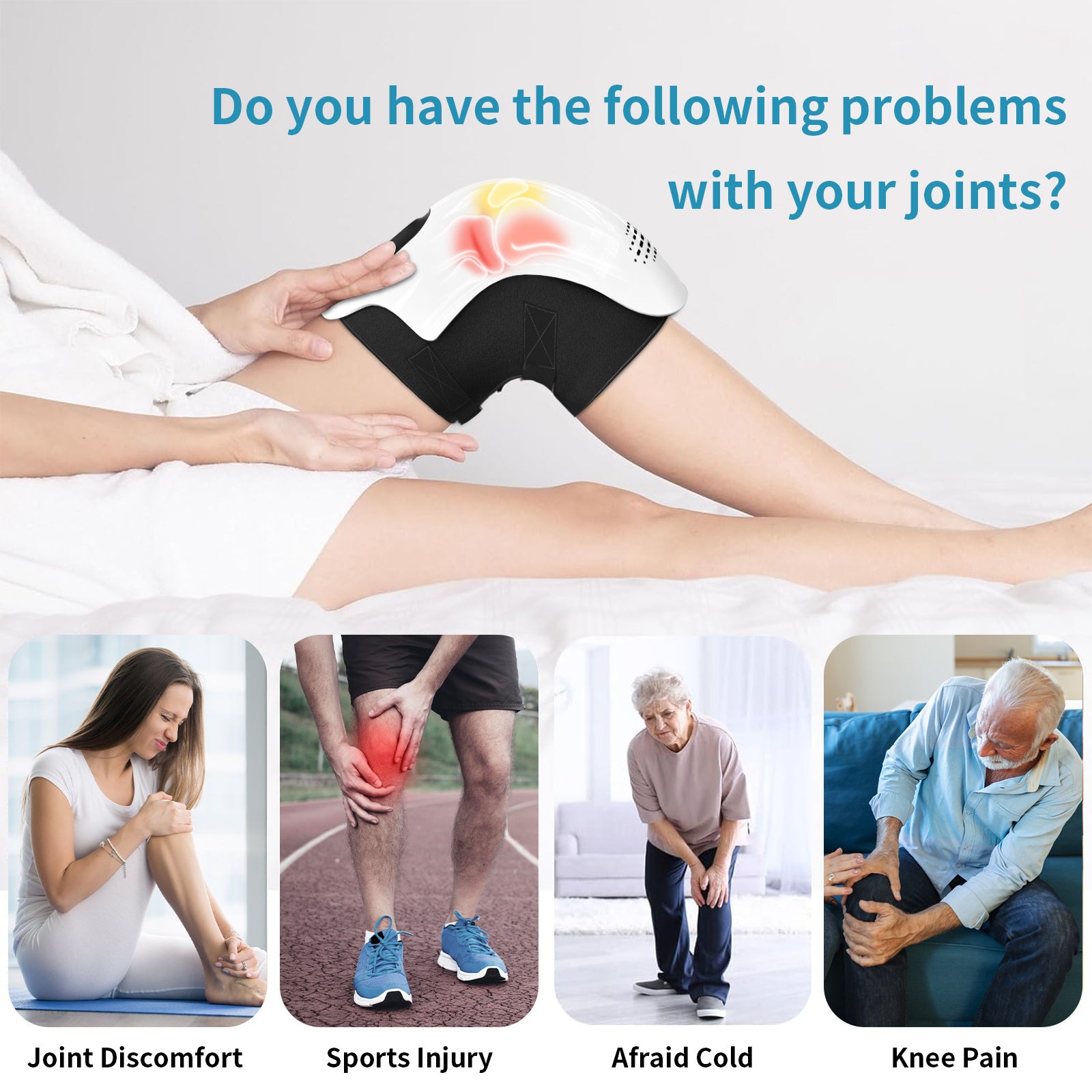 Smart Heated Knee Massager