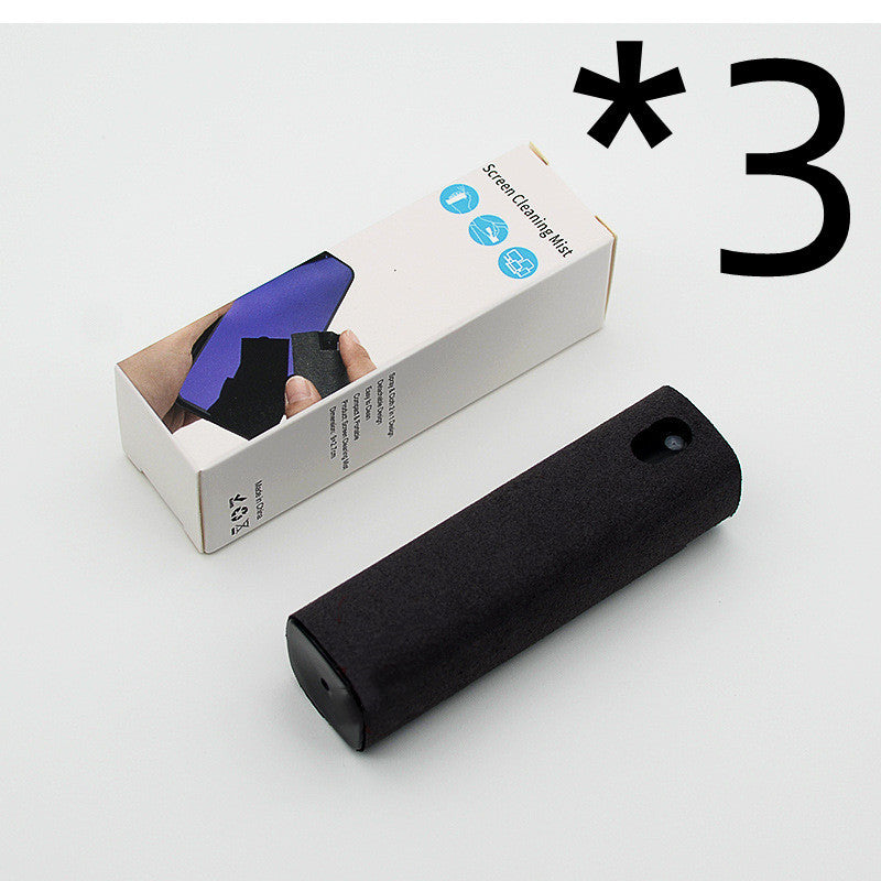 All-in-One Portable Screen Cleaner with Spray & Wipe